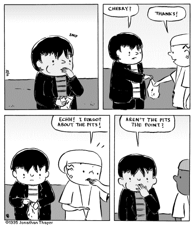 Eight-year old strip